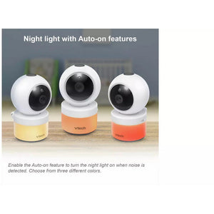 VTech 5" VM5463 Pan Tilt Video Monitor with Night Light and Projection